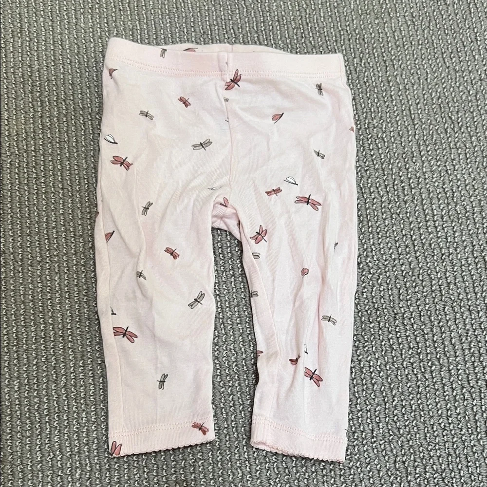 Carter's Pink Dragonfly Leggings